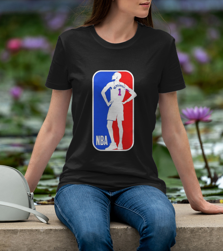 NBA Victor Wembanyama Number 1 Player T-Shirt