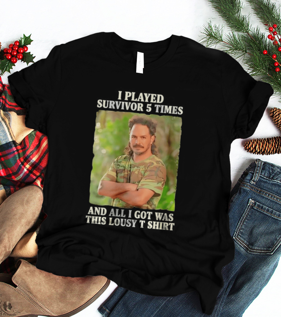 I Played Survivor 5 Times Ozzy Lusth All I Got Was This Lousy T-Shirt
