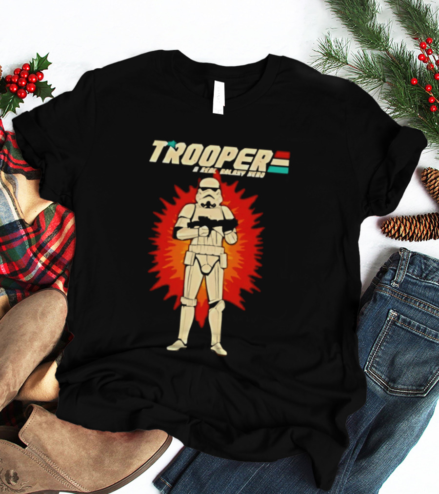 Stormtrooper X GI Joe Galaxy Hero Trooper Star Wars T-Shirt