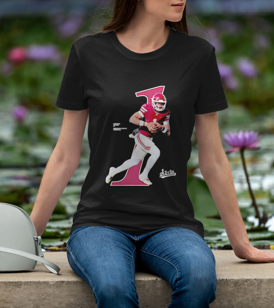 KaMario Taylor Number One Mississippi State Bulldogs Football T-Shirt