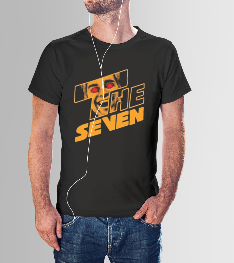 The Boys The Seven Homelander Red Eyes Yellow Face T-Shirt