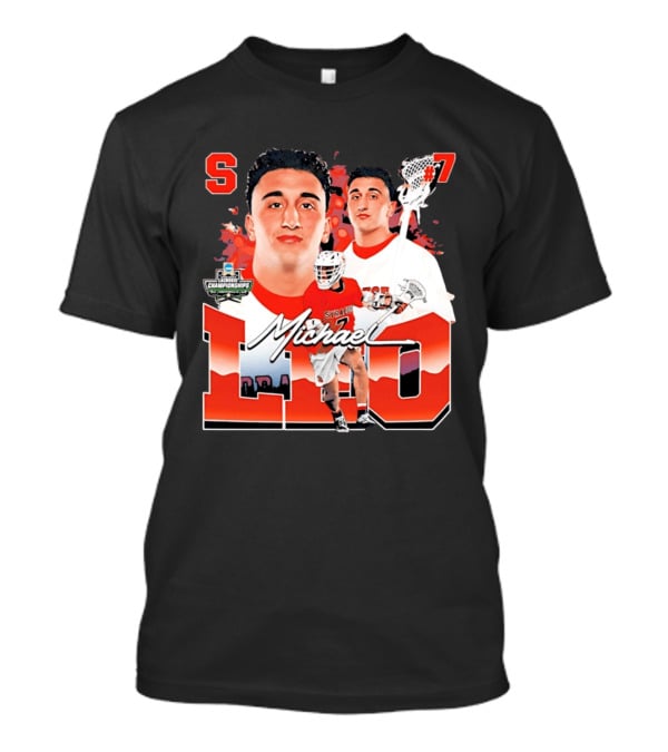Michael Leo Syracuse NCAA Lacrosse Championships #7 T-Shirt