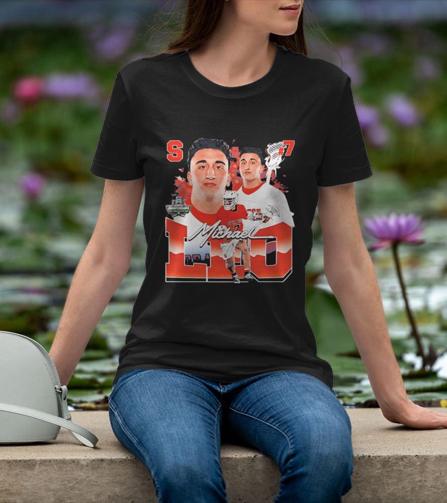 Michael Leo Syracuse NCAA Lacrosse Championships #7 T-Shirt