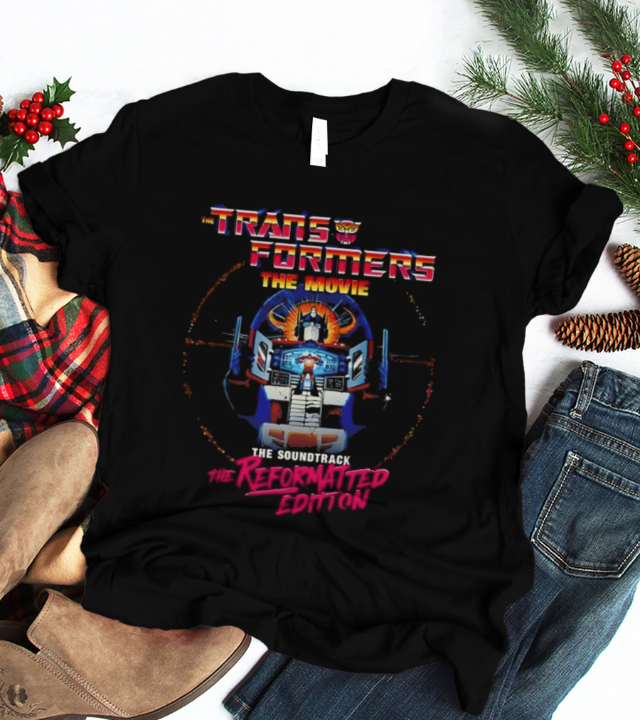 Transformers The Movie Soundtrack The Reformatted Edition Optimus Prime T-Shirt