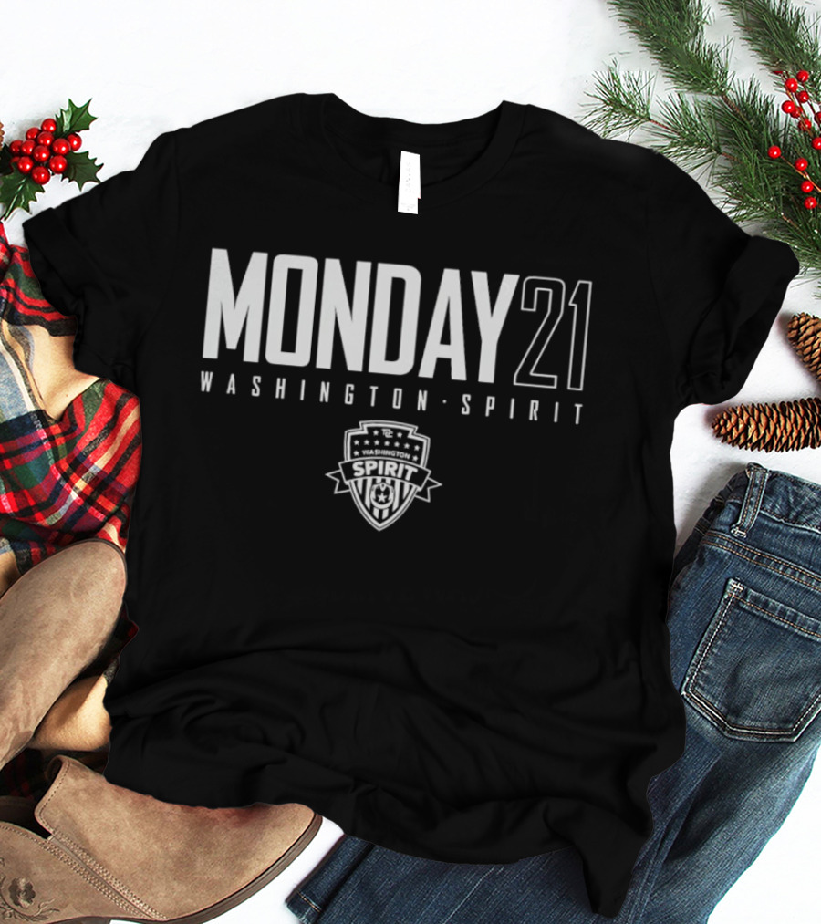 Monday 21 Washington Spirit Soccer Club Crest T-Shirt