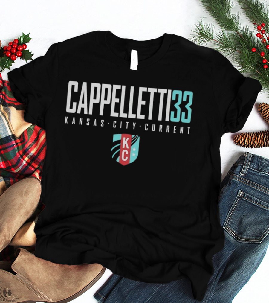 Cappelletti 33 Kansas City Current KC T-Shirt