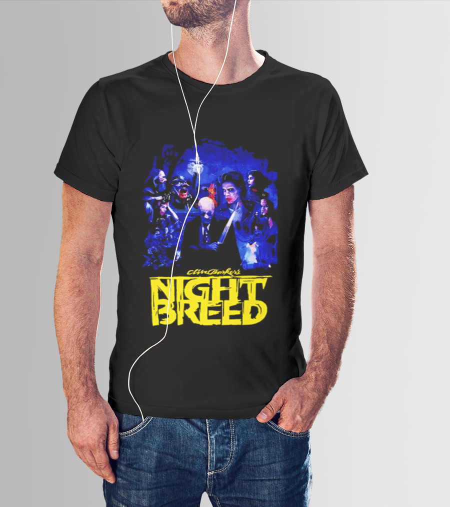 Clive Barker Nightbreed Movie Art Horror T-Shirt