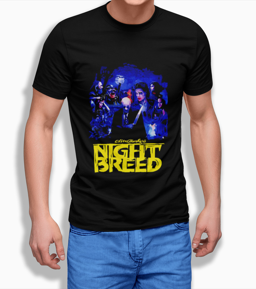 Clive Barker Nightbreed Movie Art Horror T-Shirt