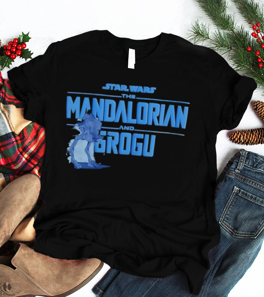 Star Wars The Mandalorian And Grogu AT ST Walker T-Shirt
