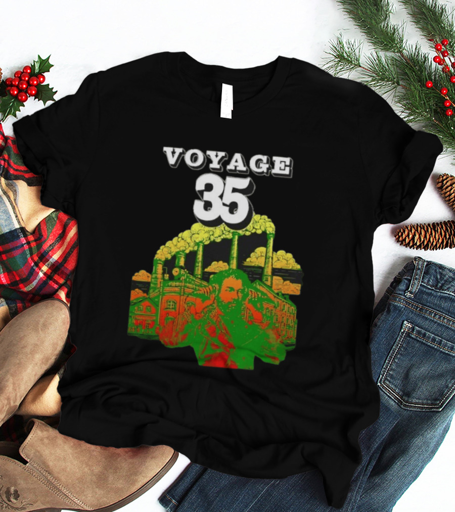 Voyage 35 Nostalgia Factory Vintage Industrial T-Shirt