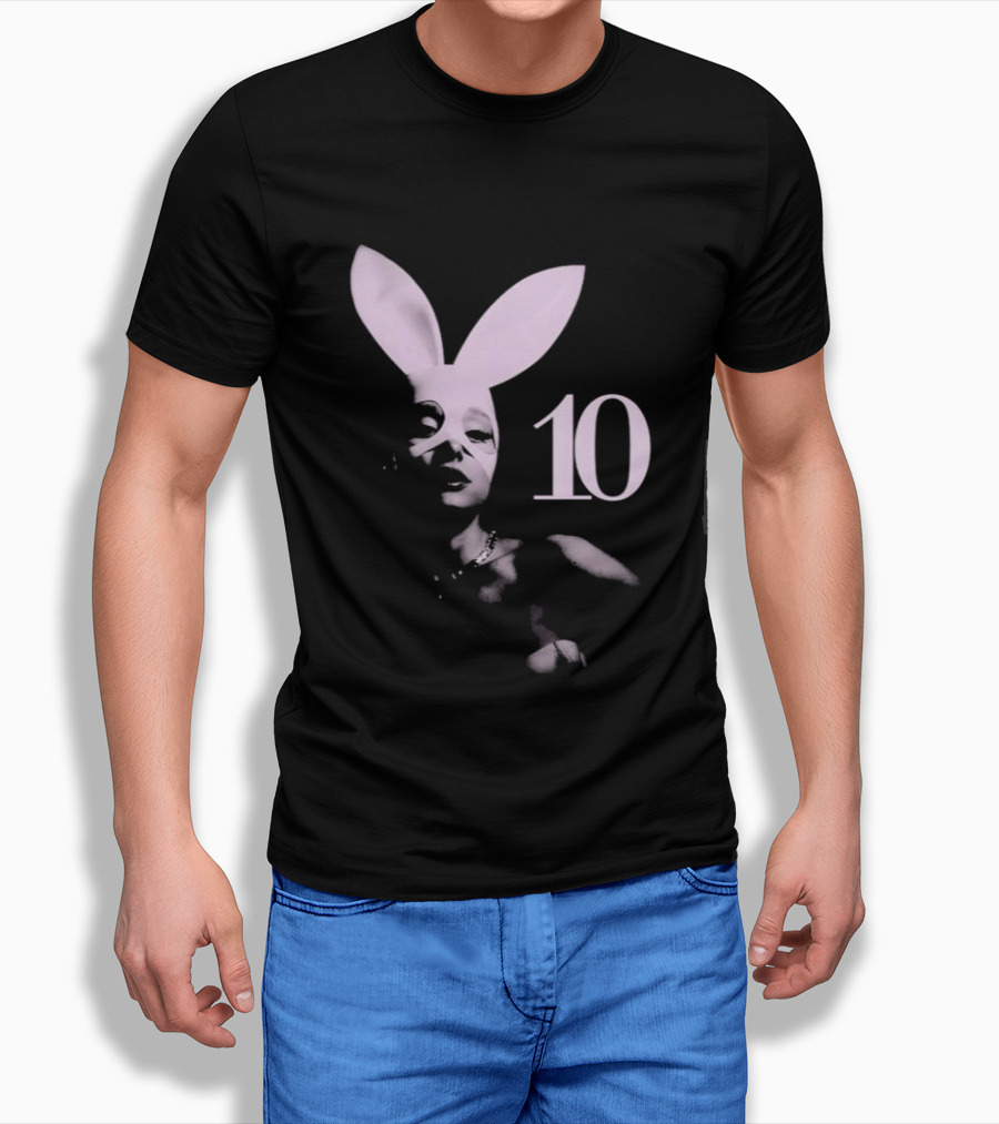 Ariana Grande Dangerous Woman Album Bunny Mask 10 T-Shirt