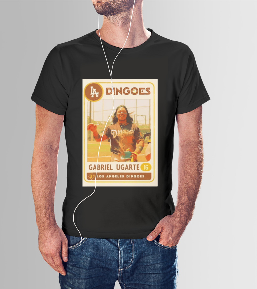Los Angeles Dingoes Gabriel Ugarte 16 Player Card T-Shirt