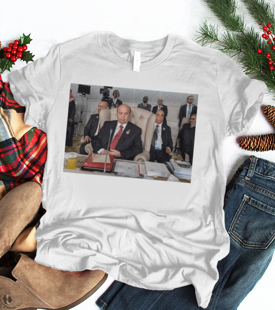 Abdu Rabbu Mansour Hadi Exiled Ex President Of Yemen Dies At 80 T-Shirt