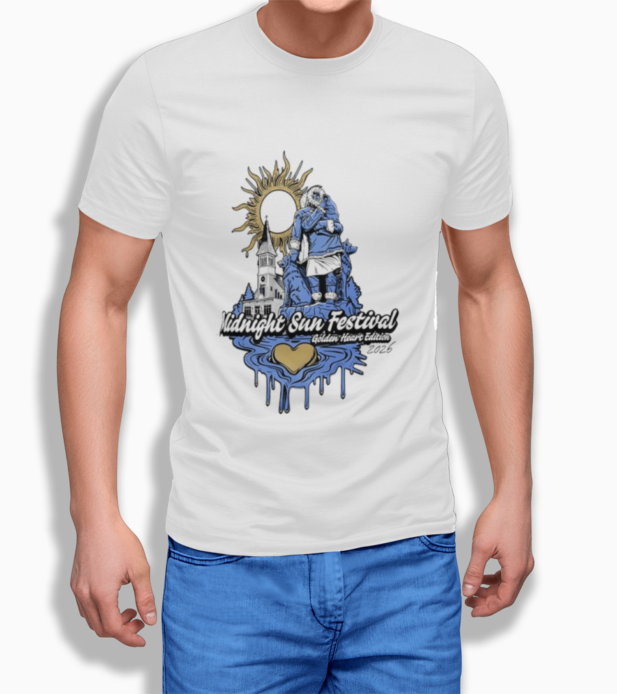 Midnight Sun Festival Golden Heart Edition 2023 T-Shirt