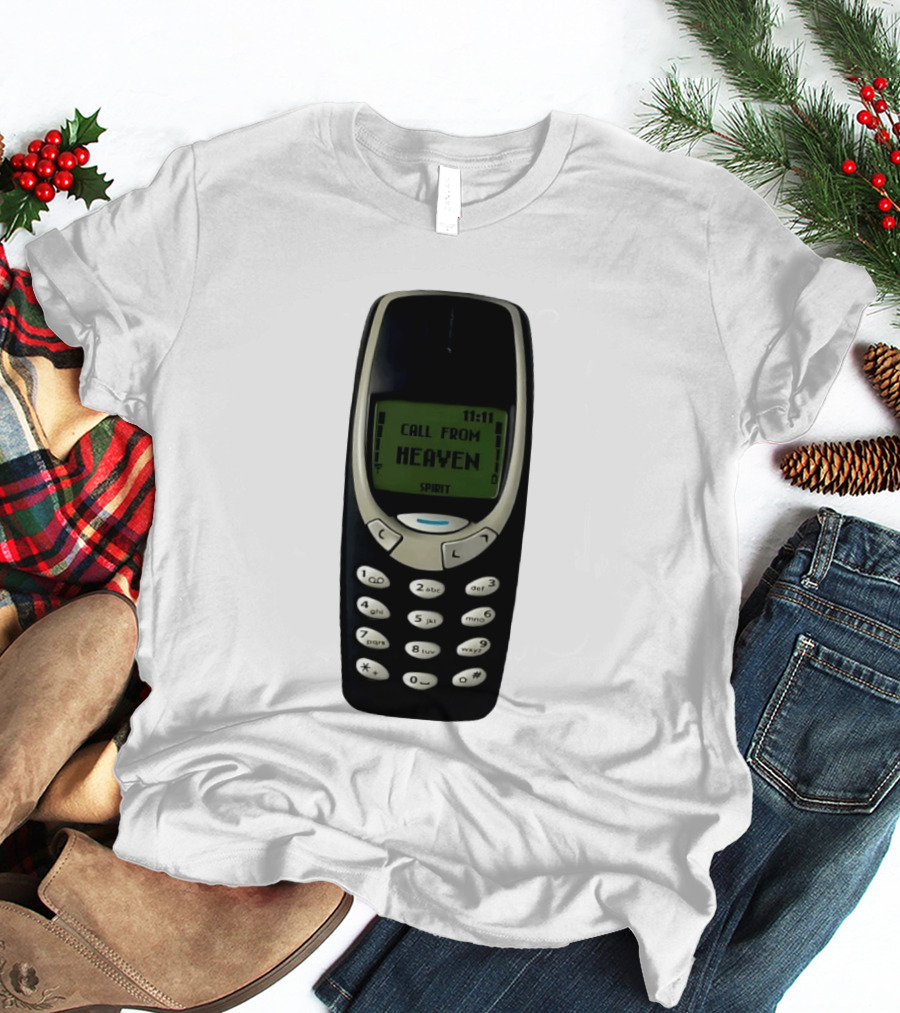 11:11 Call From Heaven Spirit Vintage Phone T-Shirt