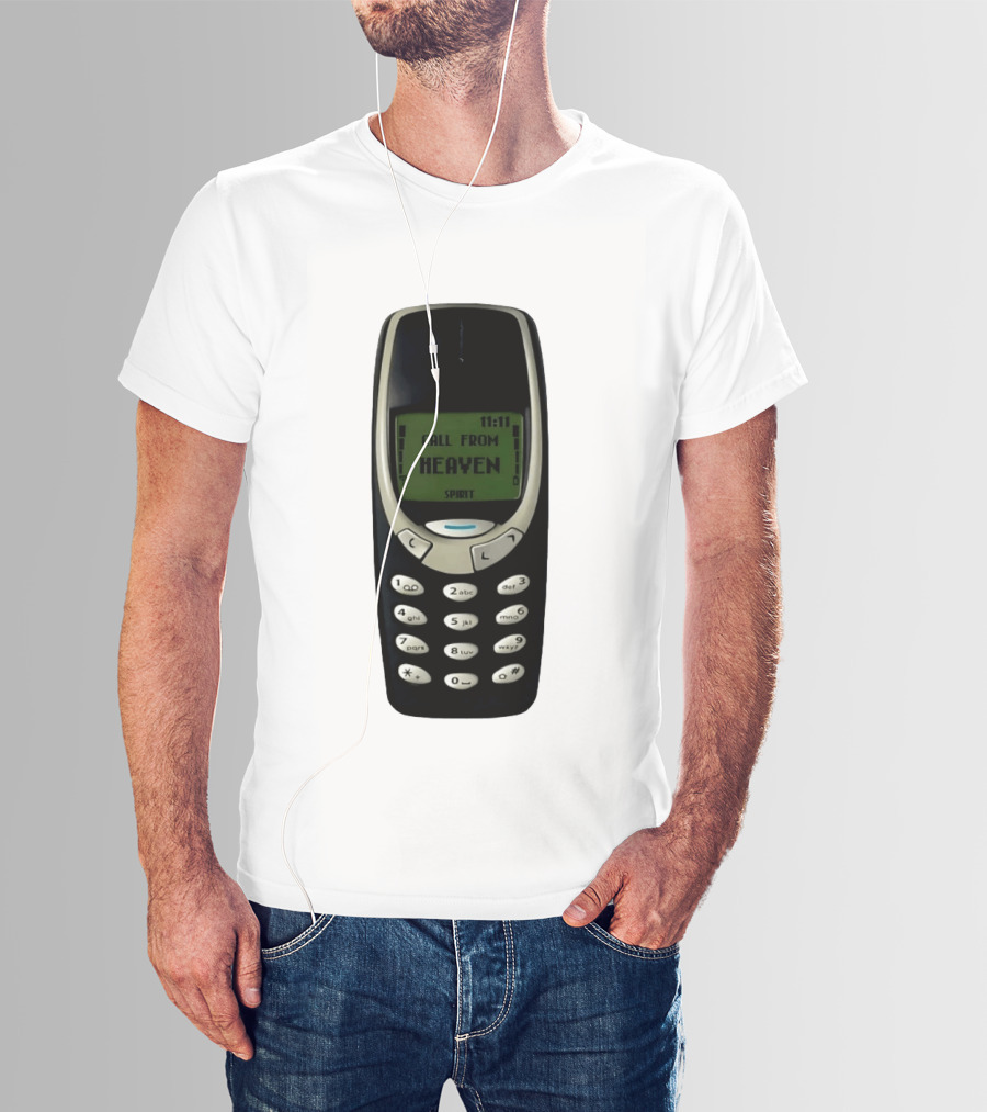 11:11 Call From Heaven Spirit Vintage Phone T-Shirt