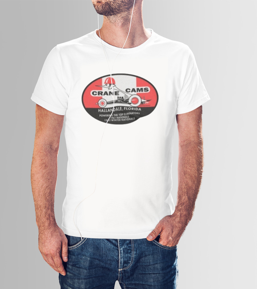Crane Cams Hallandale Florida 1962 Winter Nationals Eliminator Racing T-Shirt
