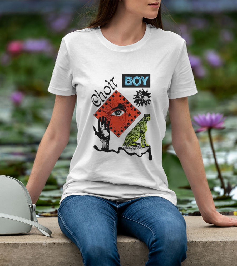 Choir Boy Eye Sun Cheetah Mystical T-Shirt