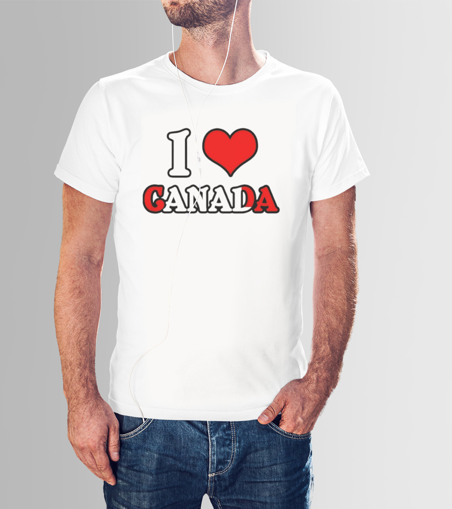 I Heart Canada Love T-Shirt