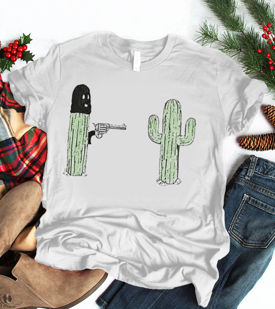 Phil Miller The Last Man On Earth Stick'em Up Cactus Duel T-Shirt