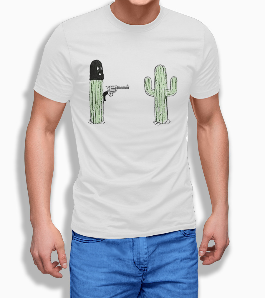 Phil Miller The Last Man On Earth Stick'em Up Cactus Duel T-Shirt