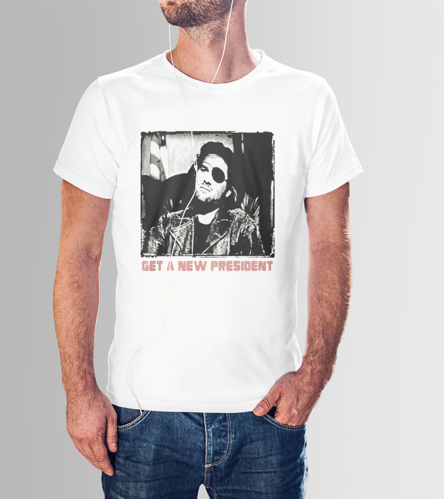 Escape From New York Snake Plissken Get A New President T-Shirt