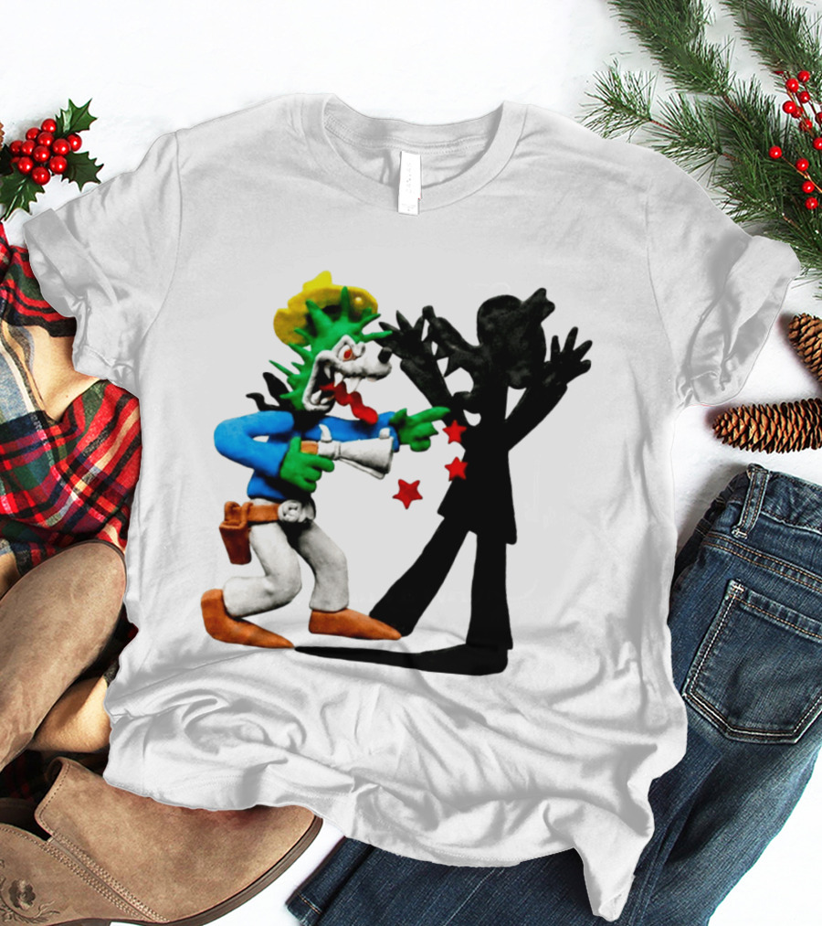 Spooky Woods Backstabber Cartoon Forest Duel T-Shirt