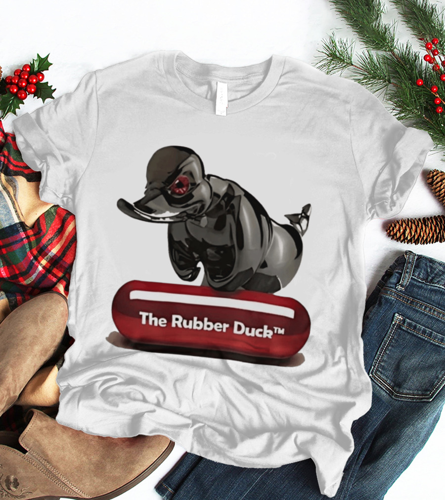 The Rubber Duck Black Chrome Collectible T-Shirt