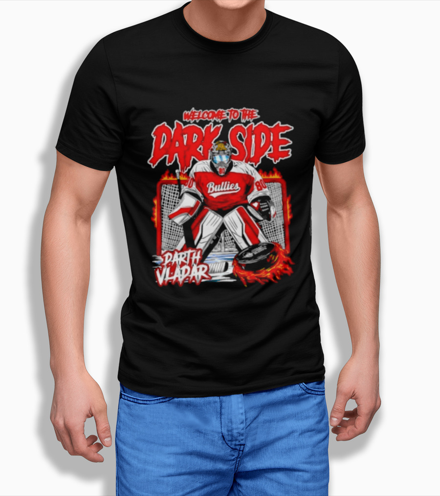 Broad Street Bullies Welcome To The Dark Side Darth Vader Hockey T-Shirt