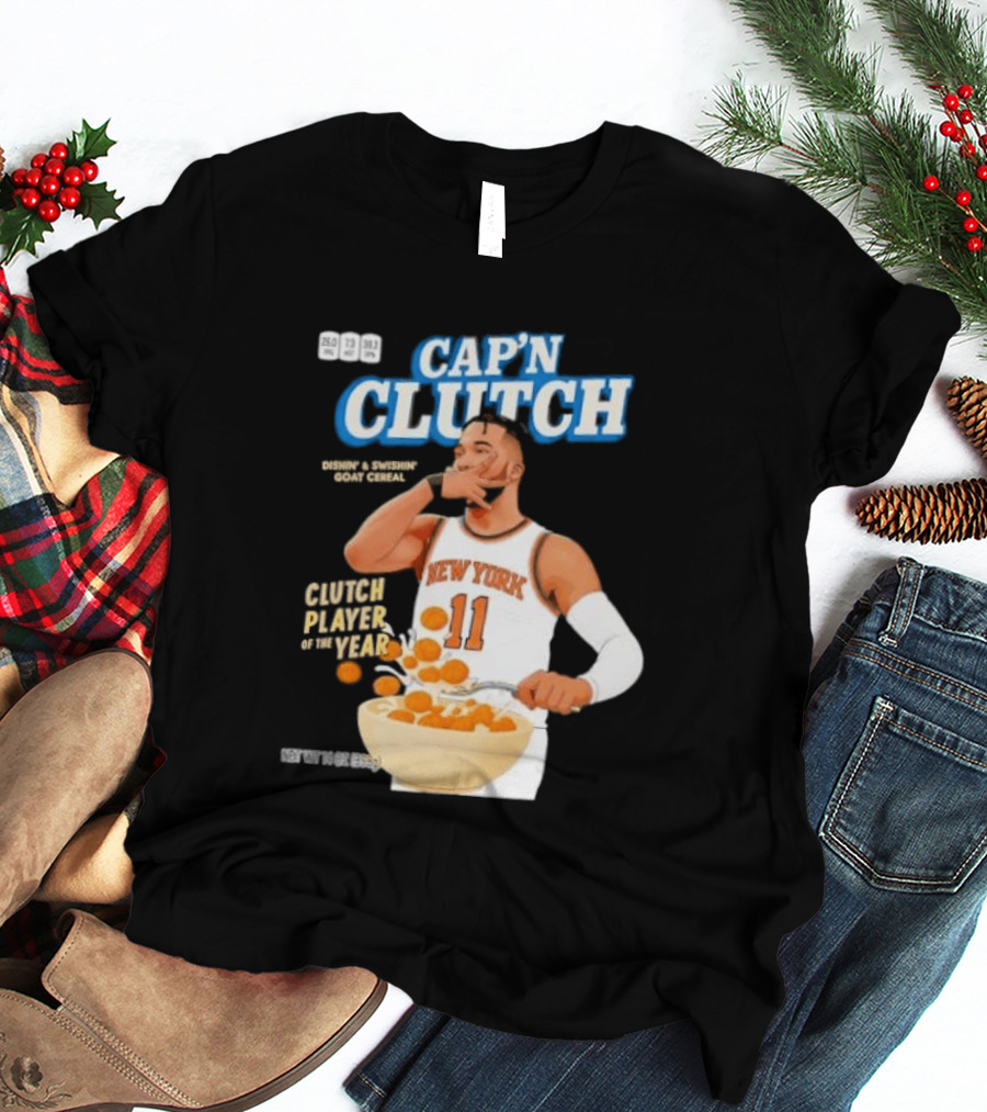 Cap'n Clutch New York Eleven Clutch Player Of The Year T-Shirt