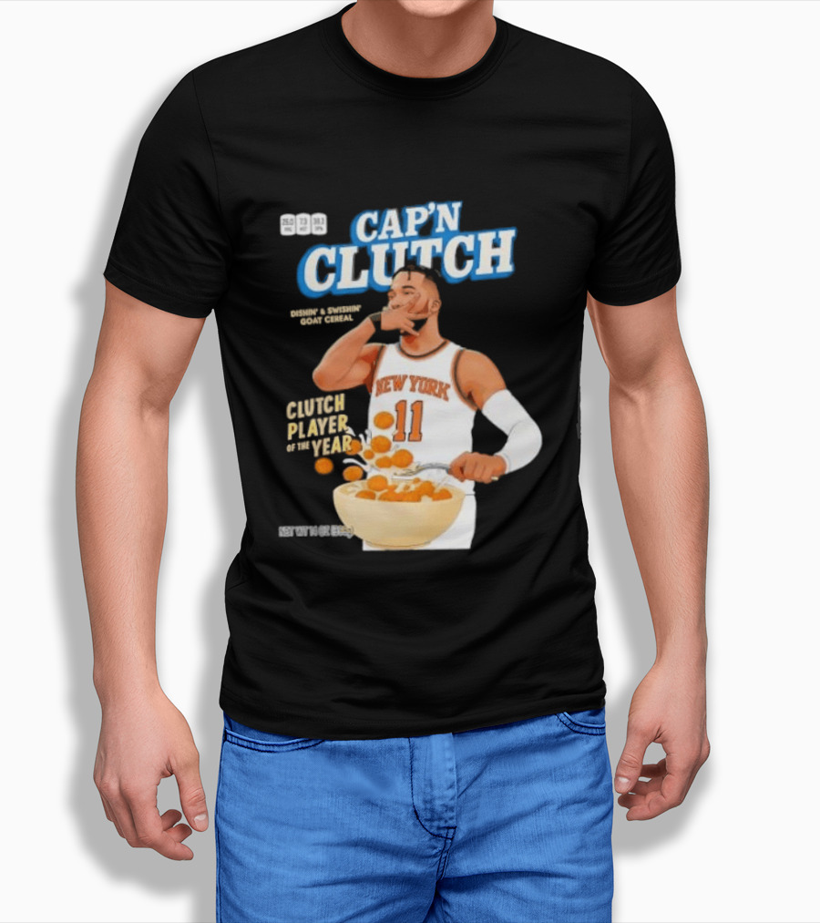 Cap'n Clutch New York Eleven Clutch Player Of The Year T-Shirt