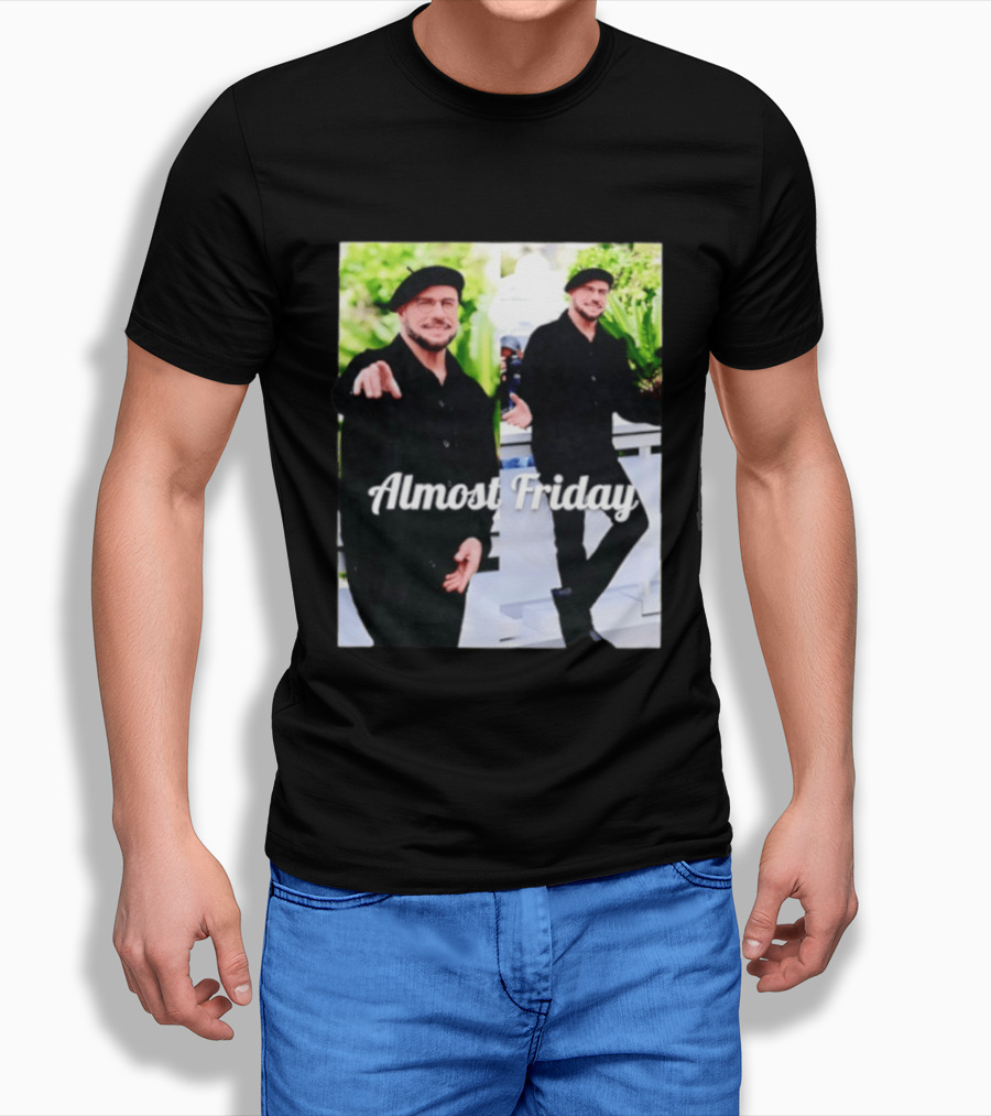 John Travolta Almost Friday Cannes Film Festival 2026 Saturday Night T-Shirt