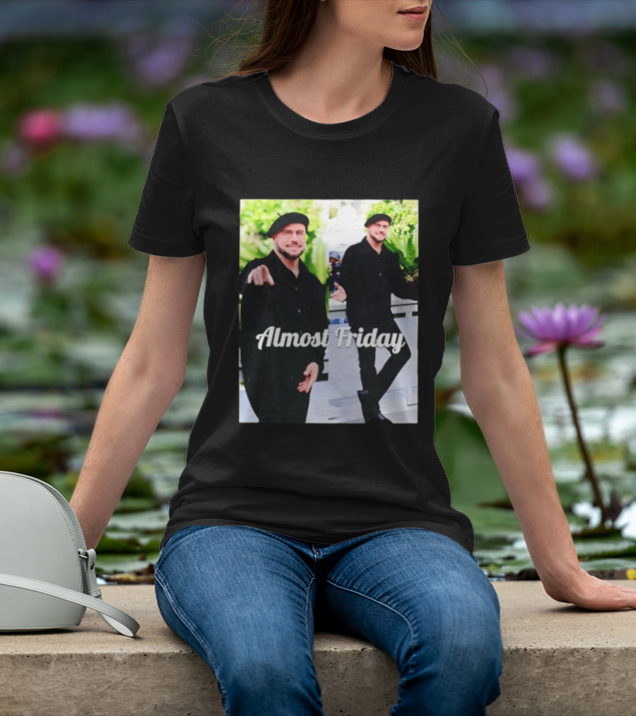 John Travolta Almost Friday Cannes Film Festival 2026 Saturday Night T-Shirt