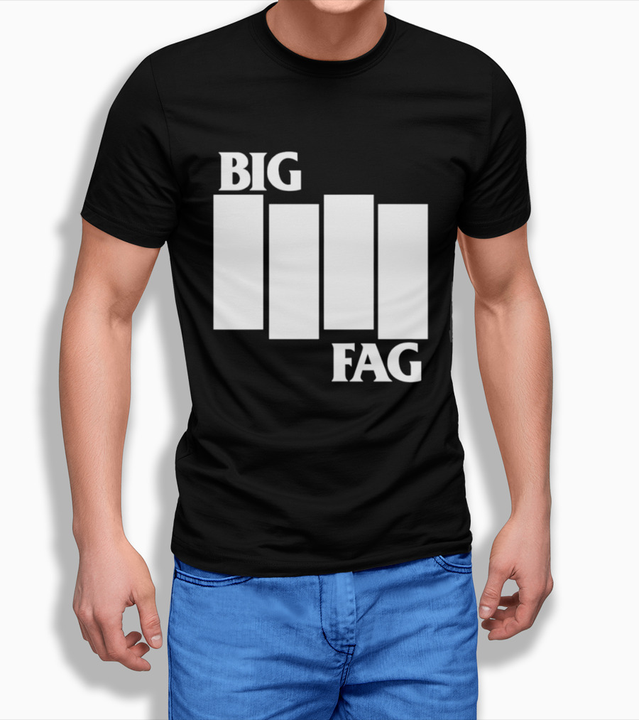 Big Fag Black Flag Bars 2026 T-Shirt