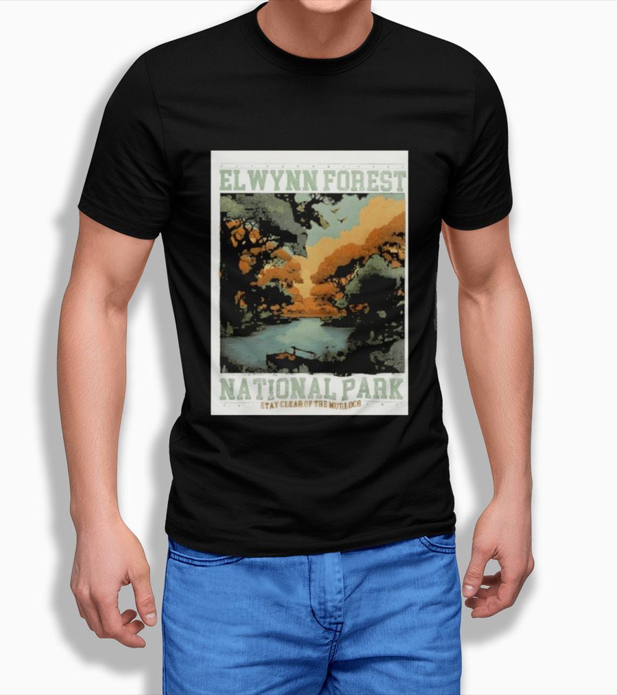 Elwynn Forest National Park Stay Clear Of The Murlocs T-Shirt