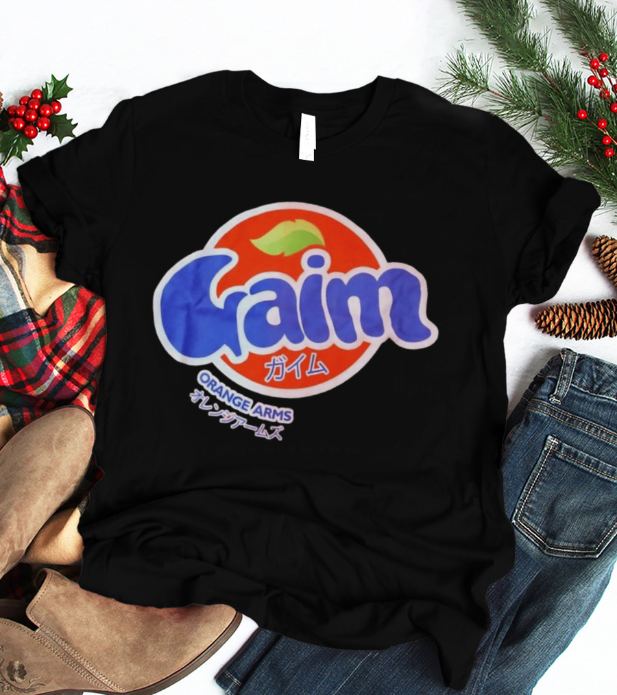Gaim Orange Leaf Arms T-Shirt