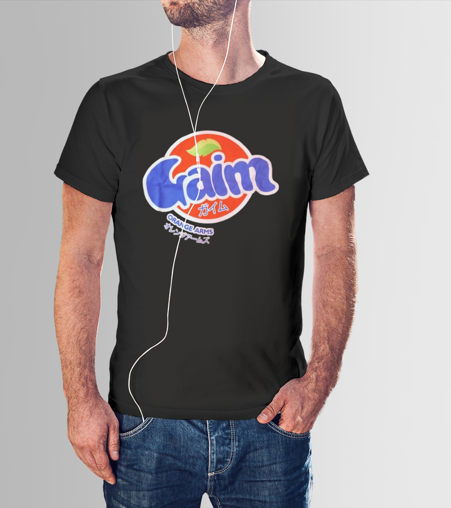 Gaim Orange Leaf Arms T-Shirt