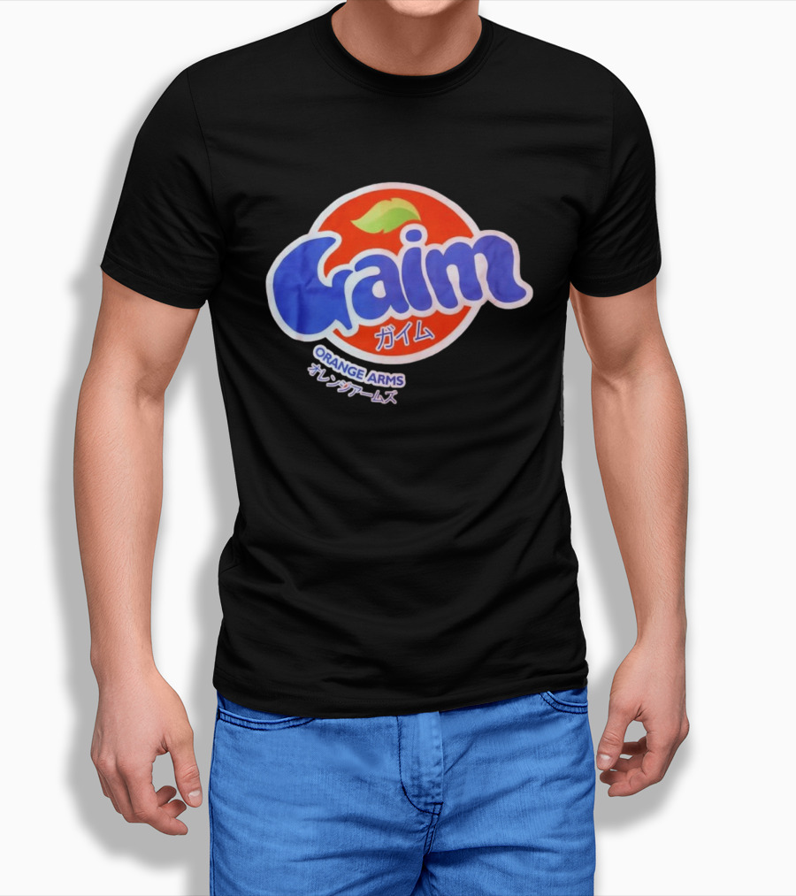 Gaim Orange Leaf Arms T-Shirt