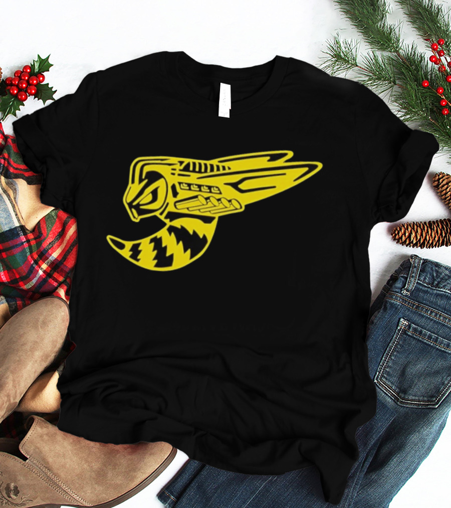Supercharged Hornet Racing Style Yellow Black Hornet T-Shirt