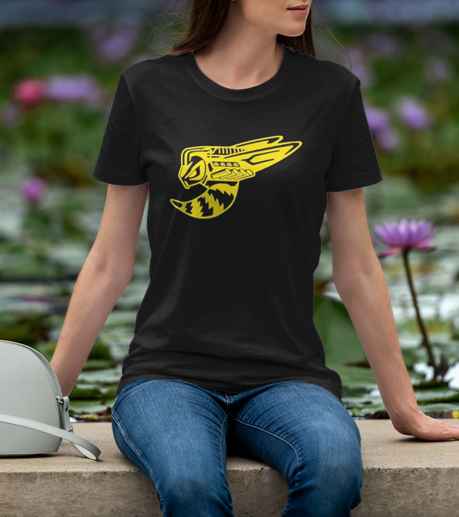 Supercharged Hornet Racing Style Yellow Black Hornet T-Shirt