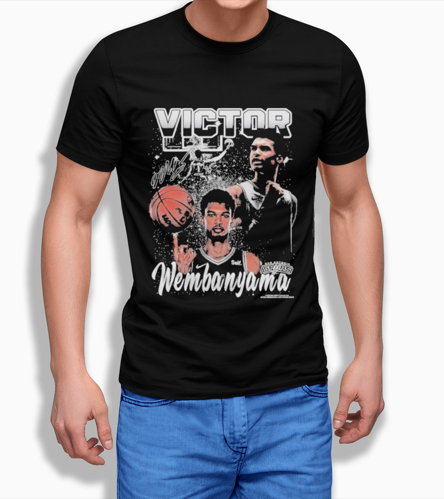 Victor Wembanyama San Antonio Spurs Nike Basketball T-Shirt