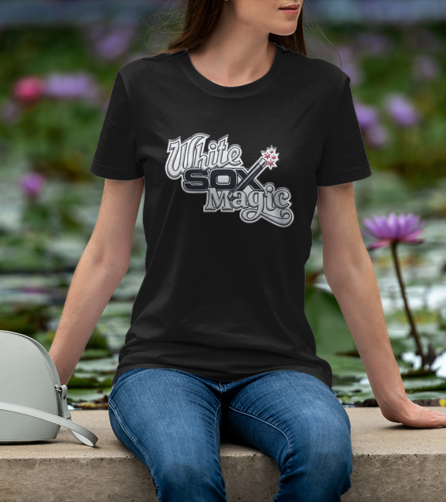 White Sox Magic Wand With Stars T-Shirt