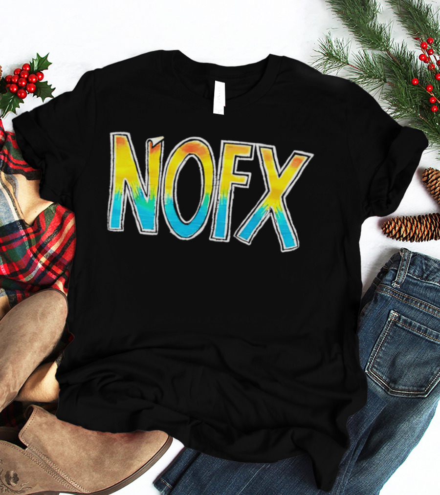 NOFX Gradient Tie Dye Band T-Shirt