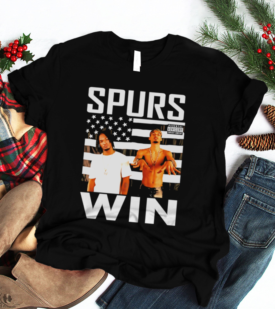 Victor Wembanyama Stephon Castle Spurs Win Outkast Stankonia T-Shirt