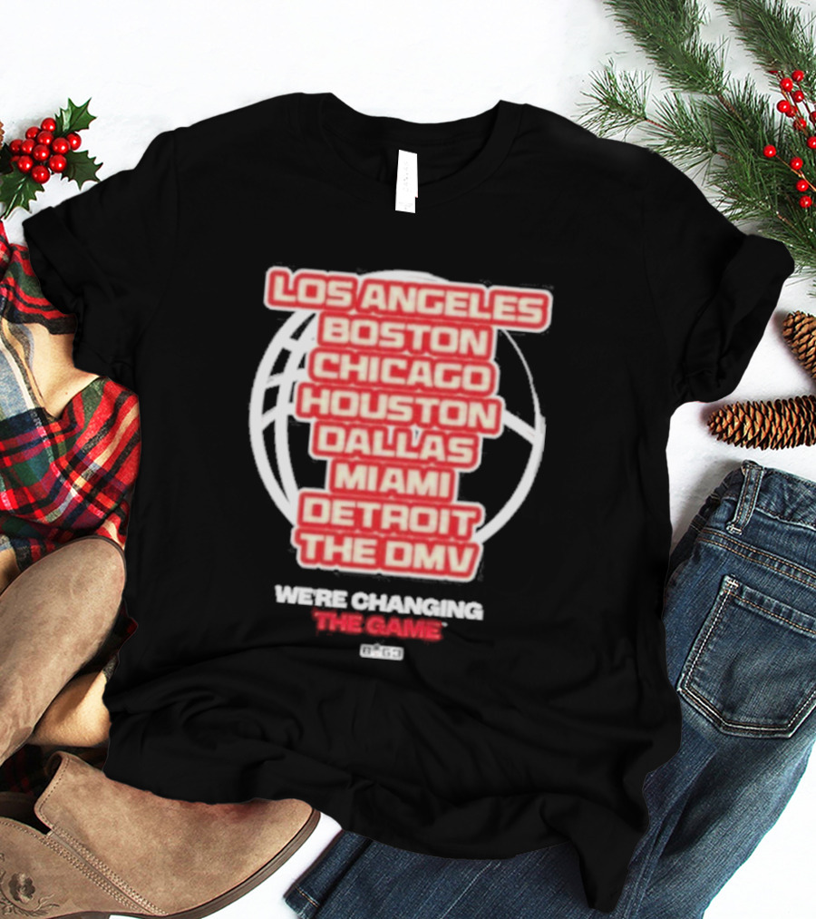 Big3 9Th Wonder In The Summer Los Angeles Boston Chicago Houston Dallas Miami Detroit The DMV T-Shirt