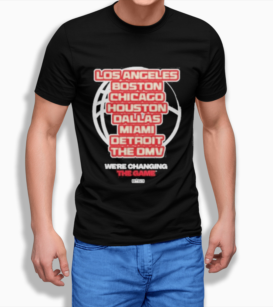 Big3 9Th Wonder In The Summer Los Angeles Boston Chicago Houston Dallas Miami Detroit The DMV T-Shirt