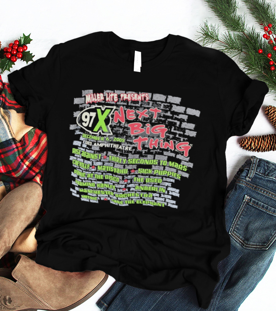 Miller Lite Presents 97X Next Big Thing Concert T-Shirt