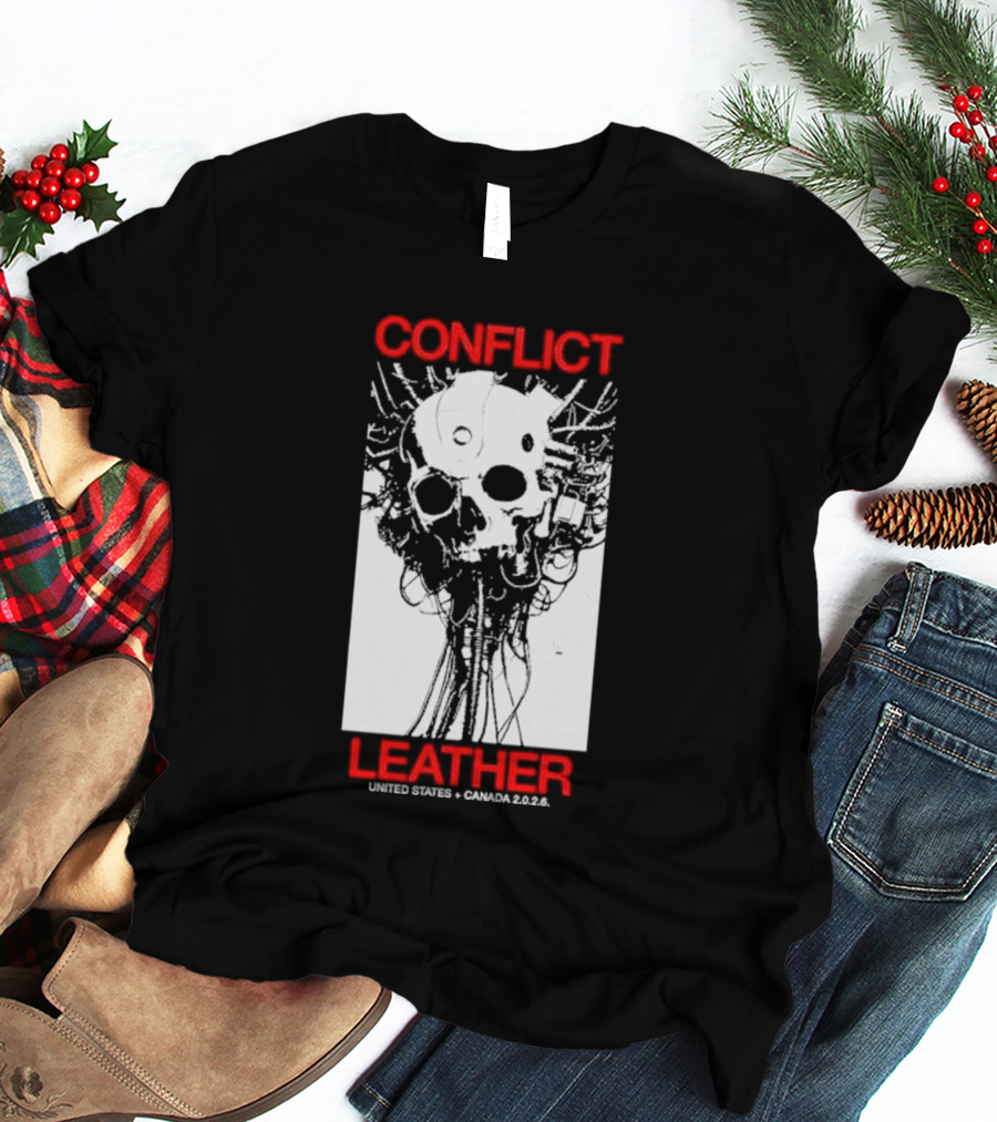 Conflict Leather Exclusive Leatherhead Carnivore Black 2.0.2.6. T-Shirt