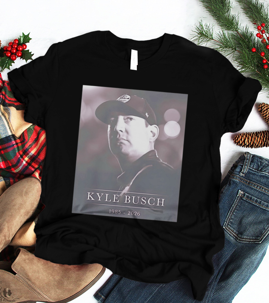 Kyle Busch 1985 2026 Legend NASCAR T-Shirt