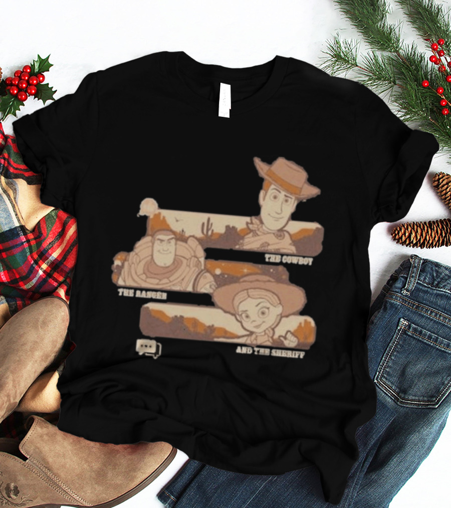 The Cowboy The Ranger And The Sheriff T-Shirt